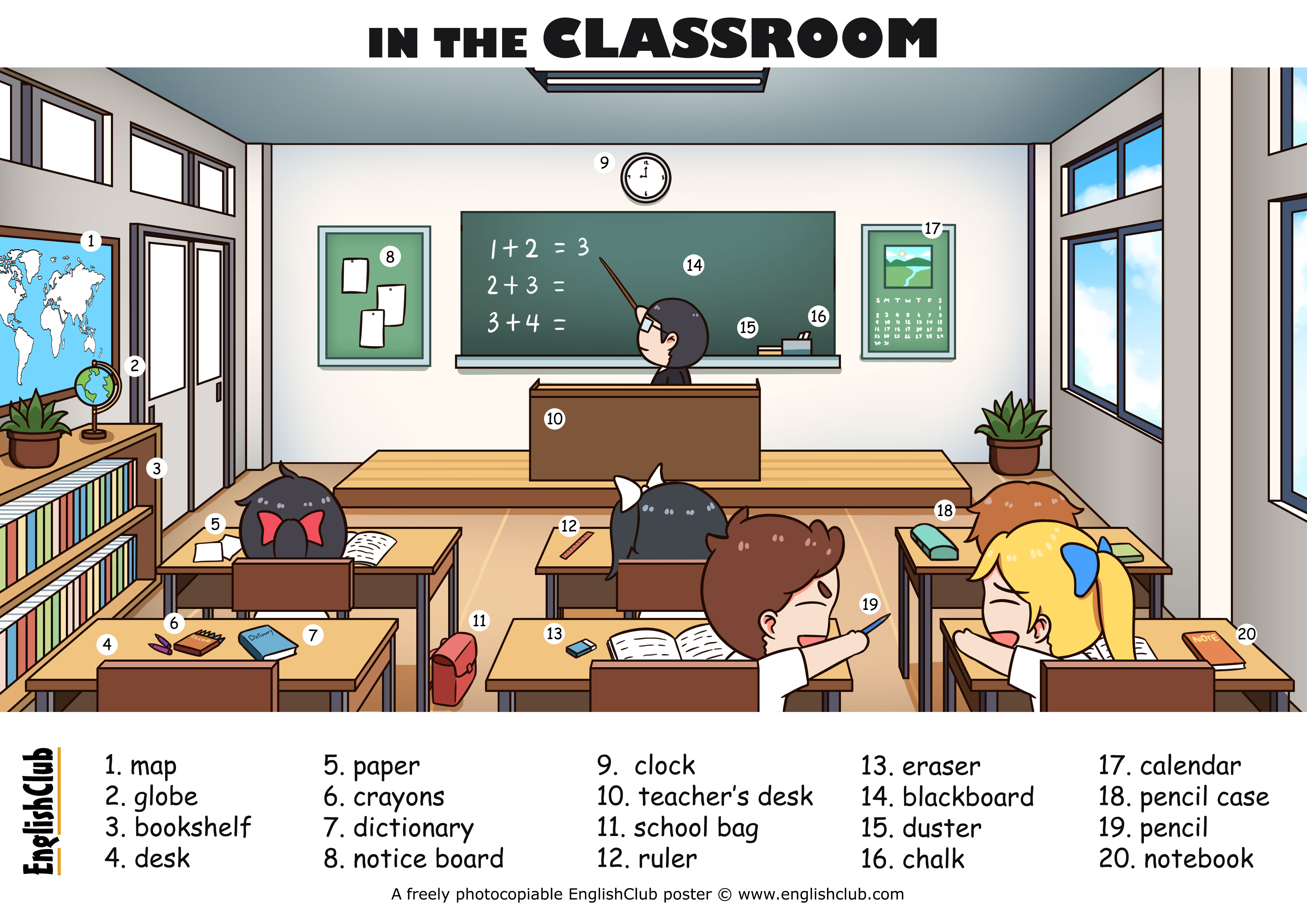 Classroom answers