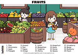 Fruits Vocab