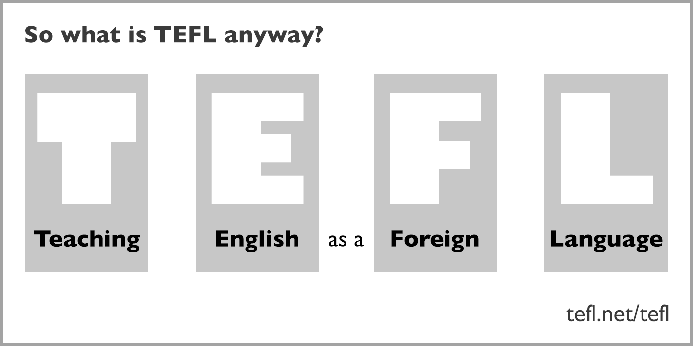 What is TEFL?